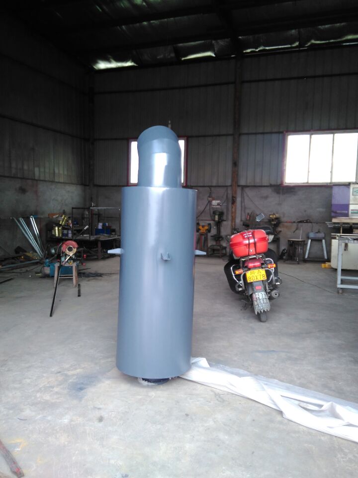 四川自贡某企业定制的消声器生产完工
