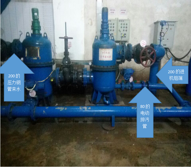 云南大理漾洱电站滤水器（全自动滤水器）排污解决方案